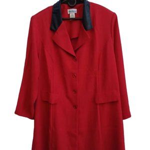 Ultra Dress New York Red Suit and Skirt Size 22W
